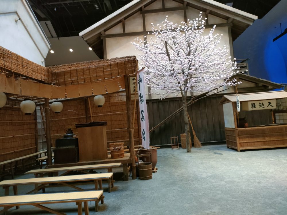 深川江戸資料館の水茶屋